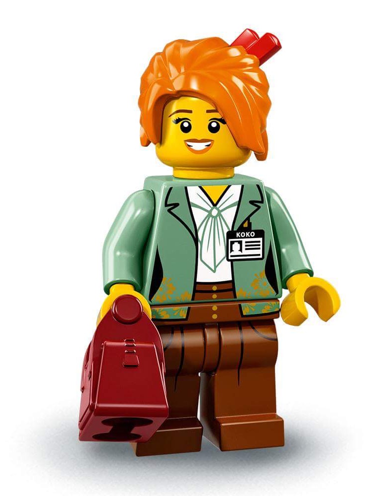 LEGO Minifigurky 71019 Ninjago movie - Misako