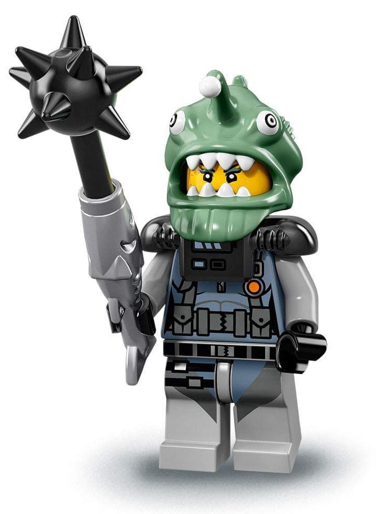 LEGO Minifigurky 71019 Ninjago movie - Shark Army Angler