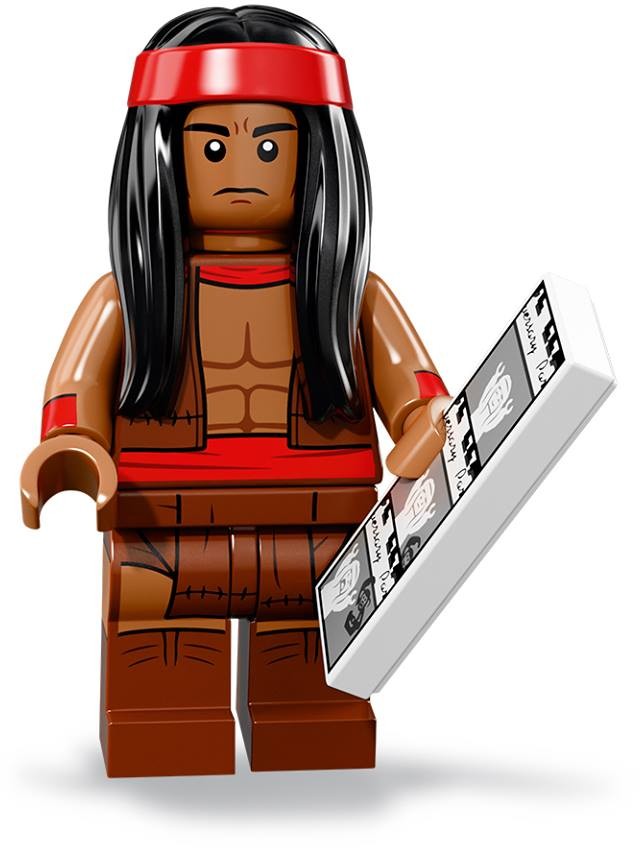 LEGO Minifigurky 71020 Batman MOVIE 2 Apache Chief