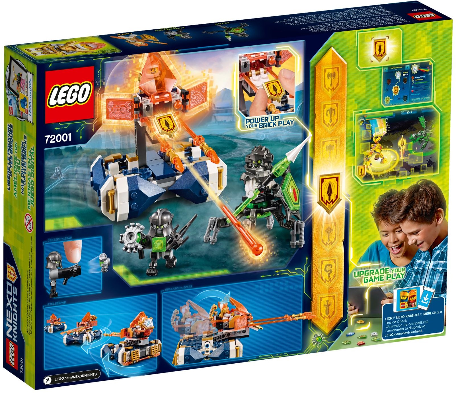 LEGO Nexo Knights 72001 Lanceův vzná±ející se turnajový vůz