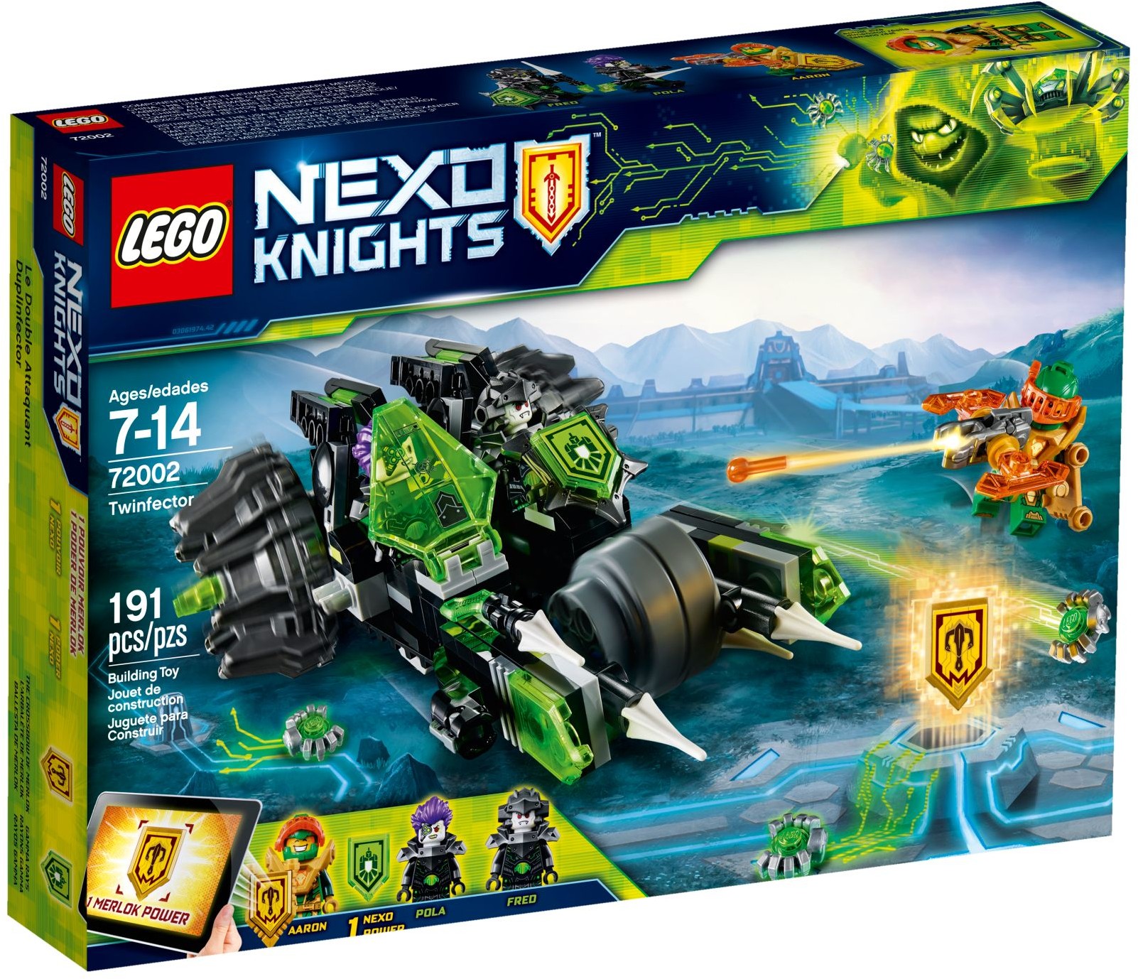 LEGO Nexo Knights 72002 Dvojkontaminátor