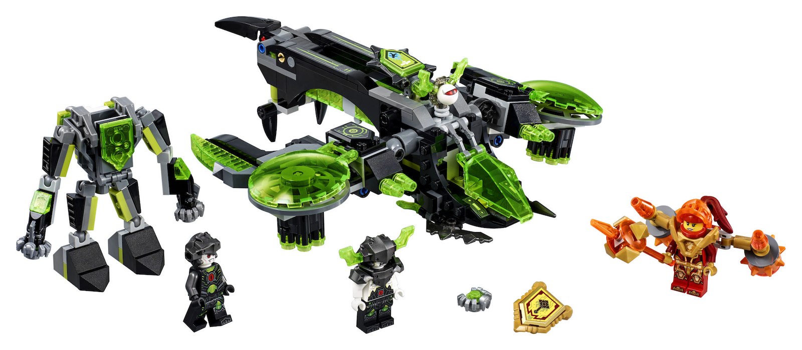LEGO Nexo Knights 72003 Běsnící bombardér