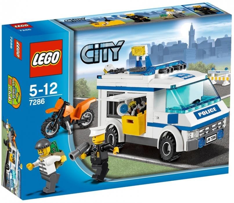 LEGO City 7286 Přeprava vězně