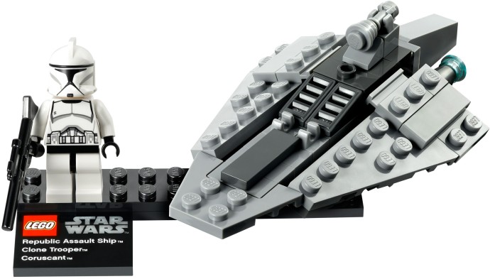 LEGO Star Wars 75007 Republic Assault Ship™ & Planet Coruscant™
