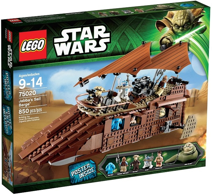 LEGO Star Wars 75020 Jabbův nákladní člun