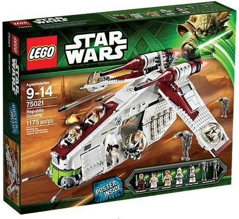 LEGO Star Wars 75021 Válečná loď Republiky