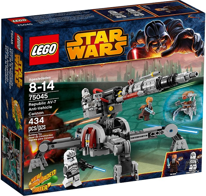 LEGO Star Wars 75045 Republic AV-7 Anti-Vehicle Cannon