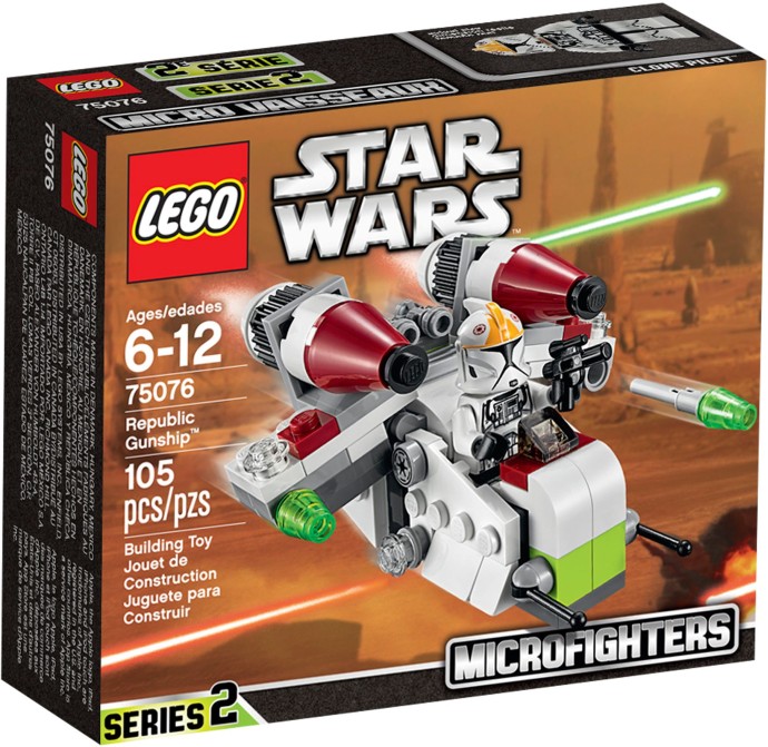 LEGO Star Wars 75076 Válečná loď Republiky