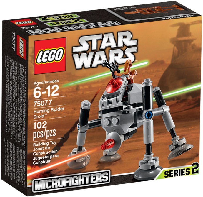 LEGO Star Wars 75077 Řízený pavoučí droid