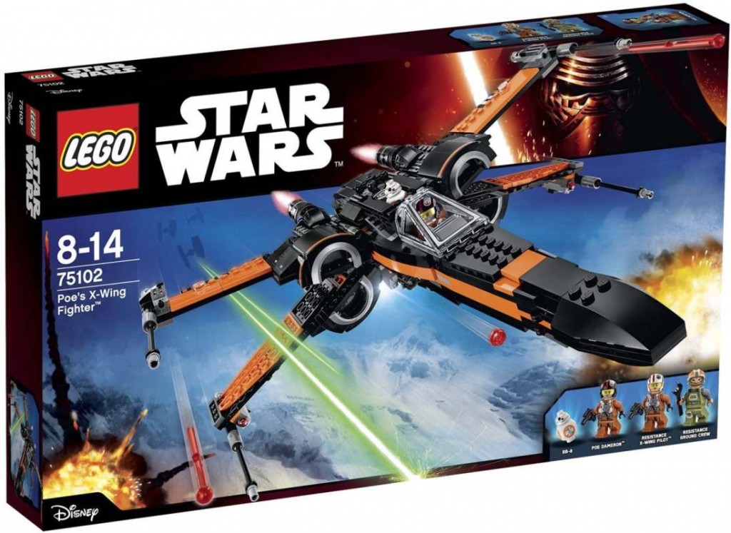 LEGO Star Wars 75102 Poeova stíhačka X-Wing