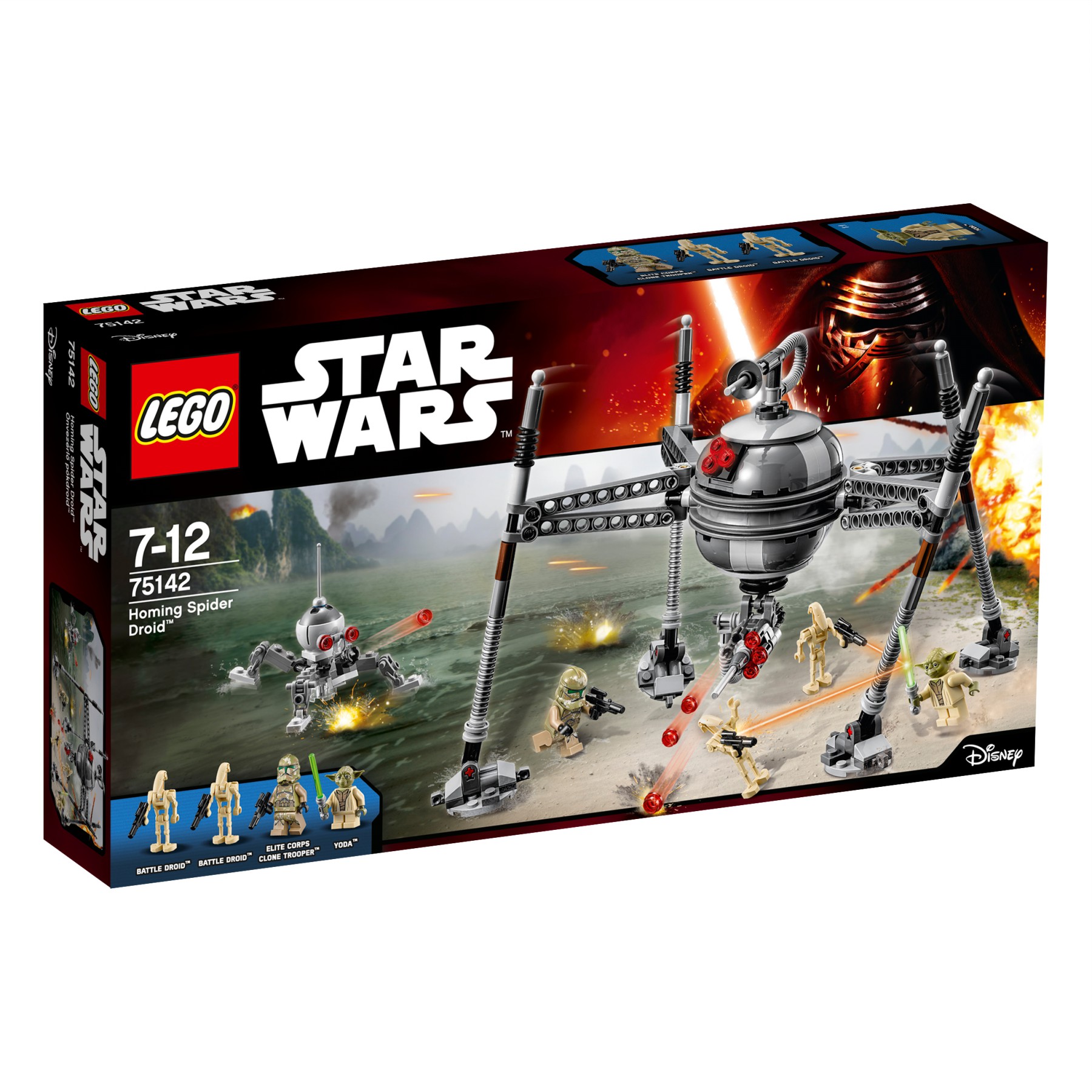 LEGO Star Wars 75142 Homing Spider Droid