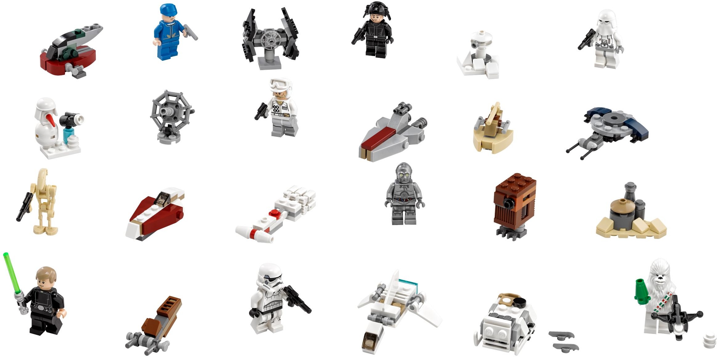 LEGO Star Wars 75146 Adventní kalendář 2016