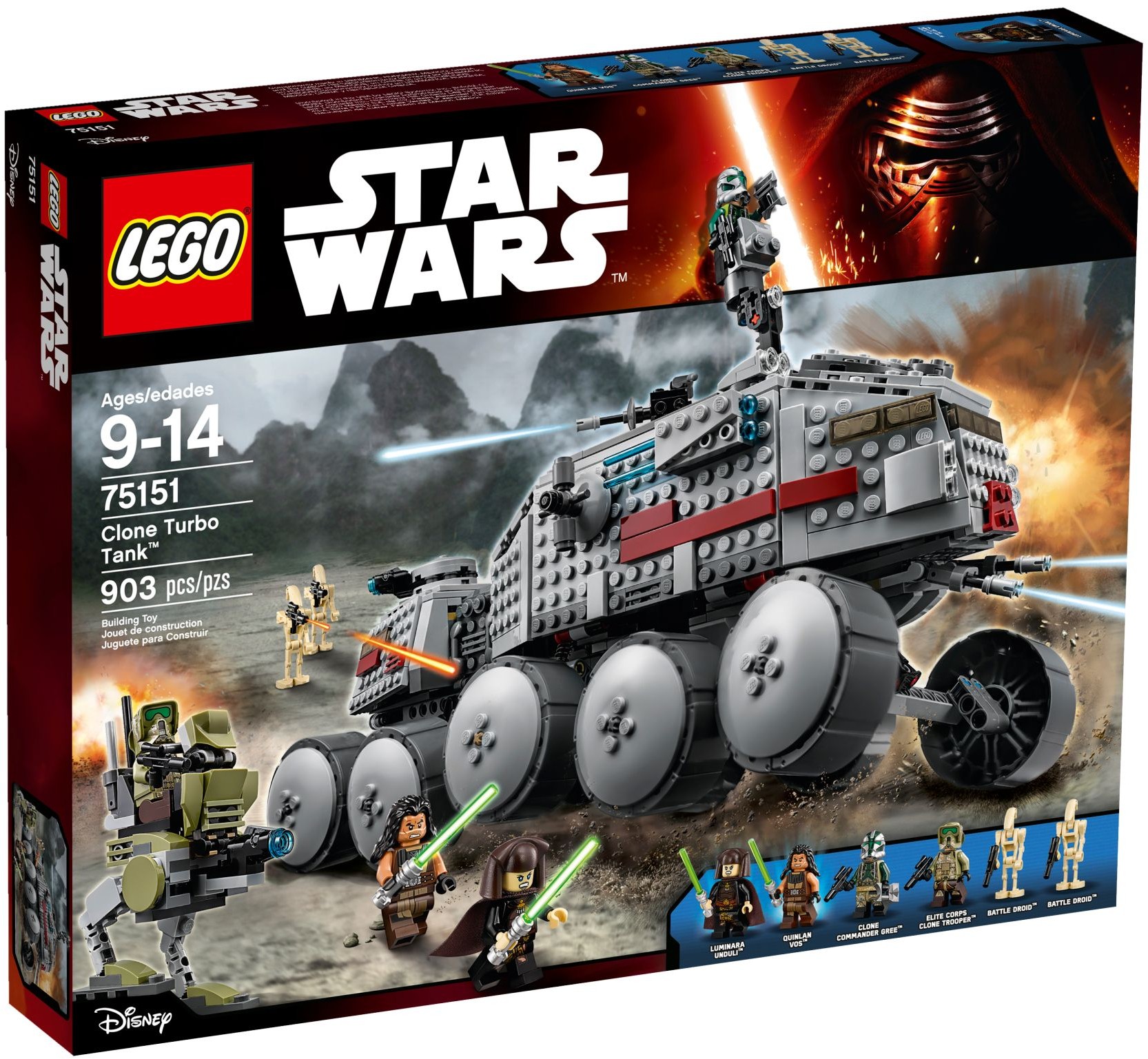 LEGO Star Wars 75151 Turbo tank Klonů
