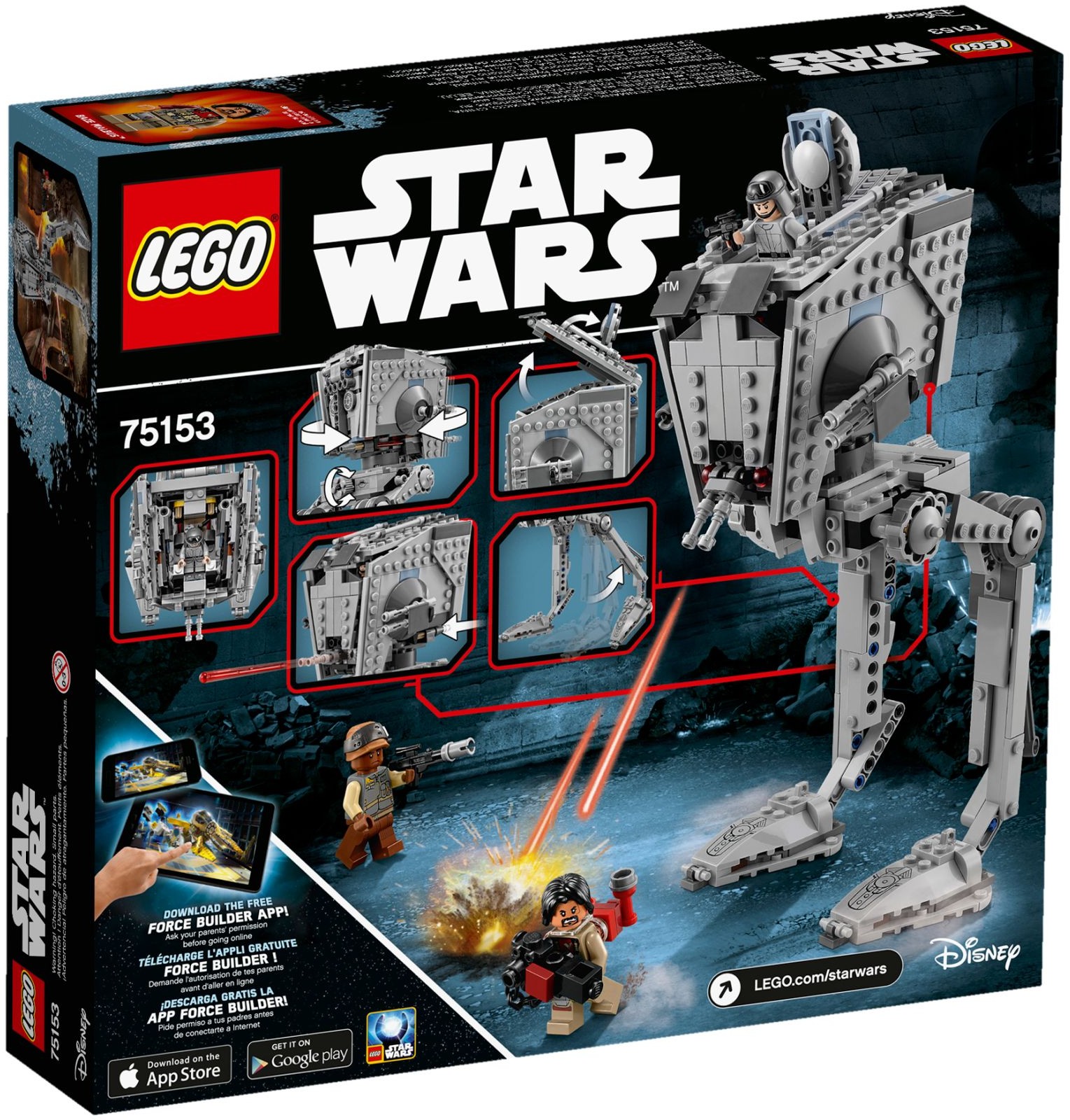 LEGO Star Wars 75153 AT-ST Chodec