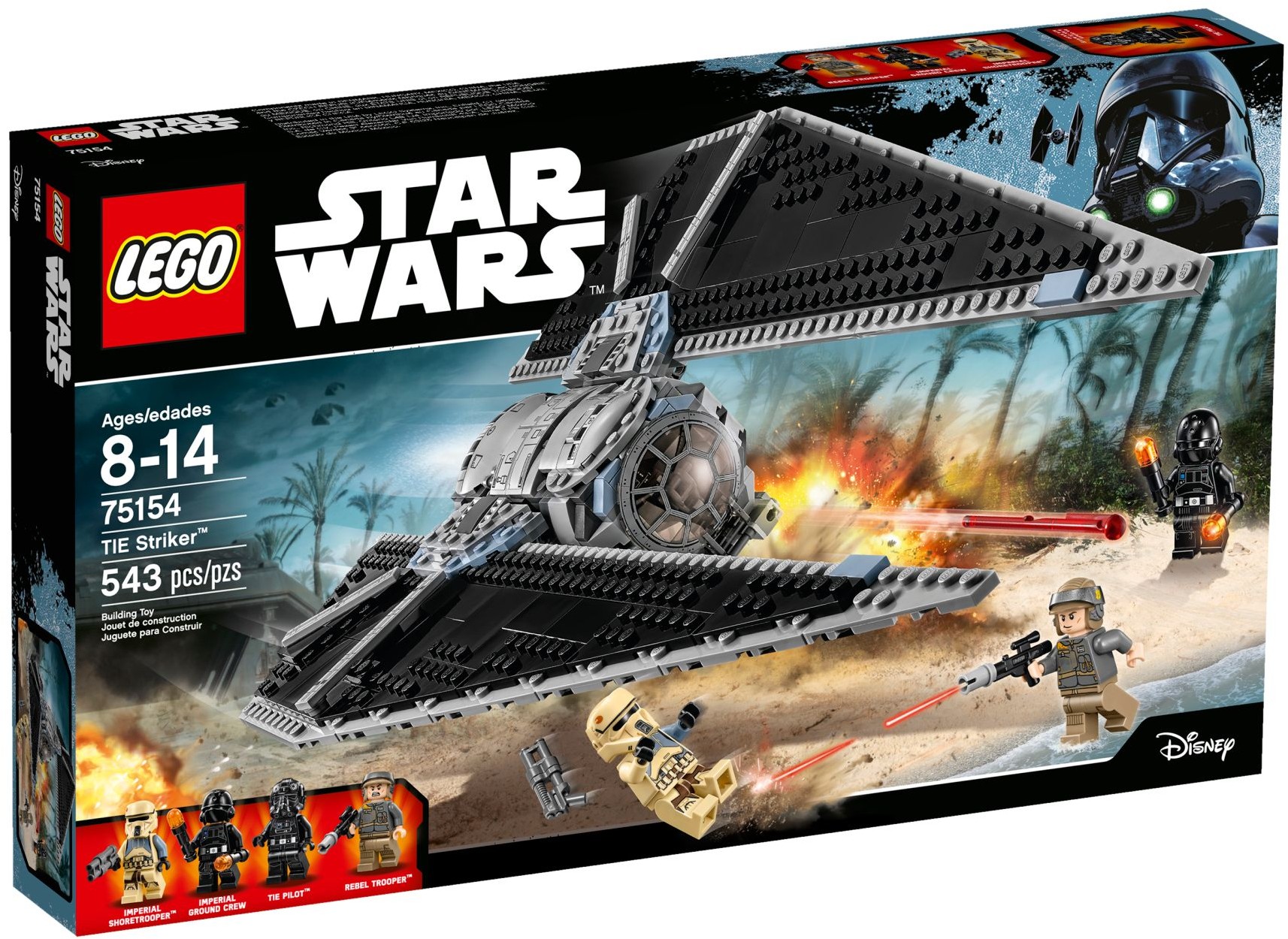 LEGO Star Wars 75154 Stíhačka Tie Striker
