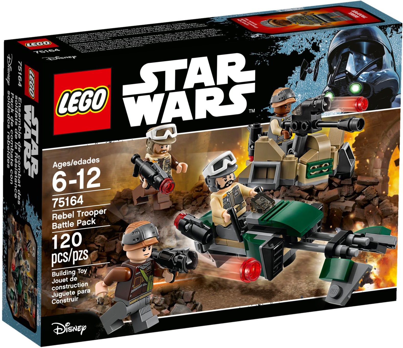 LEGO Star Wars 75164 Bitevní balíček vojáků Povstalců