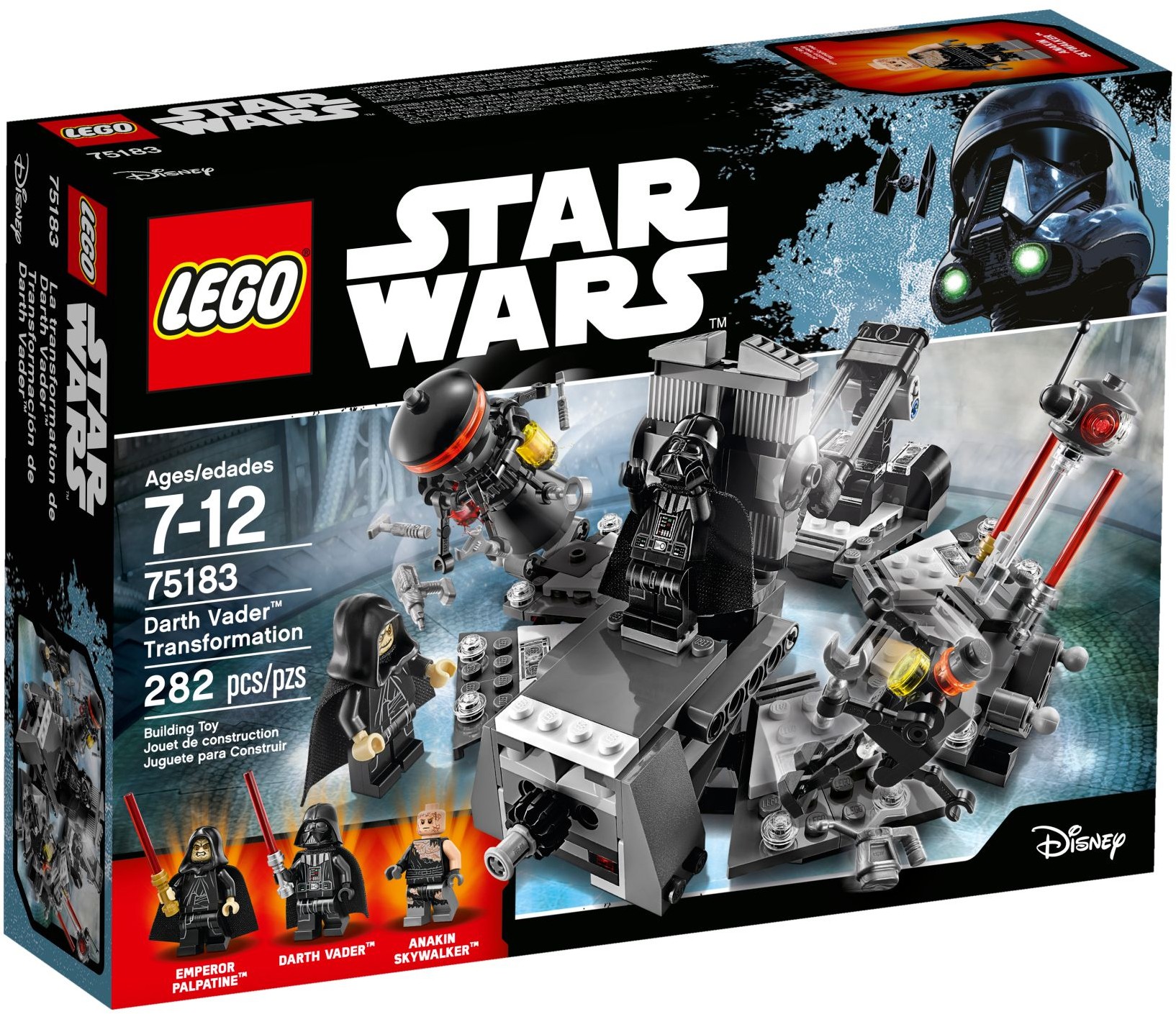 LEGO Star Wars 75183 Přeměna Darth Vadera