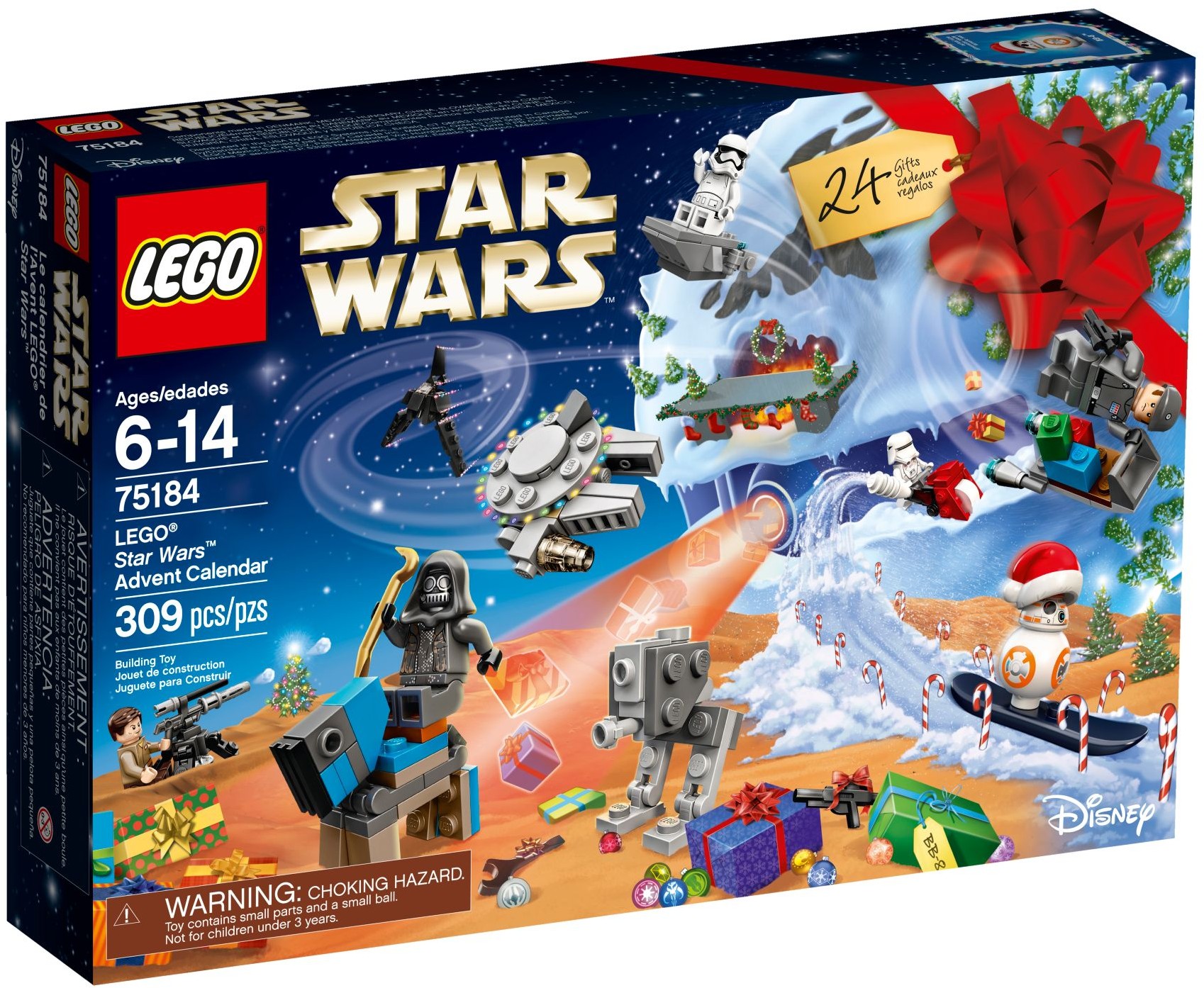 LEGO Star Wars 75184 Adventní kalendář 2017