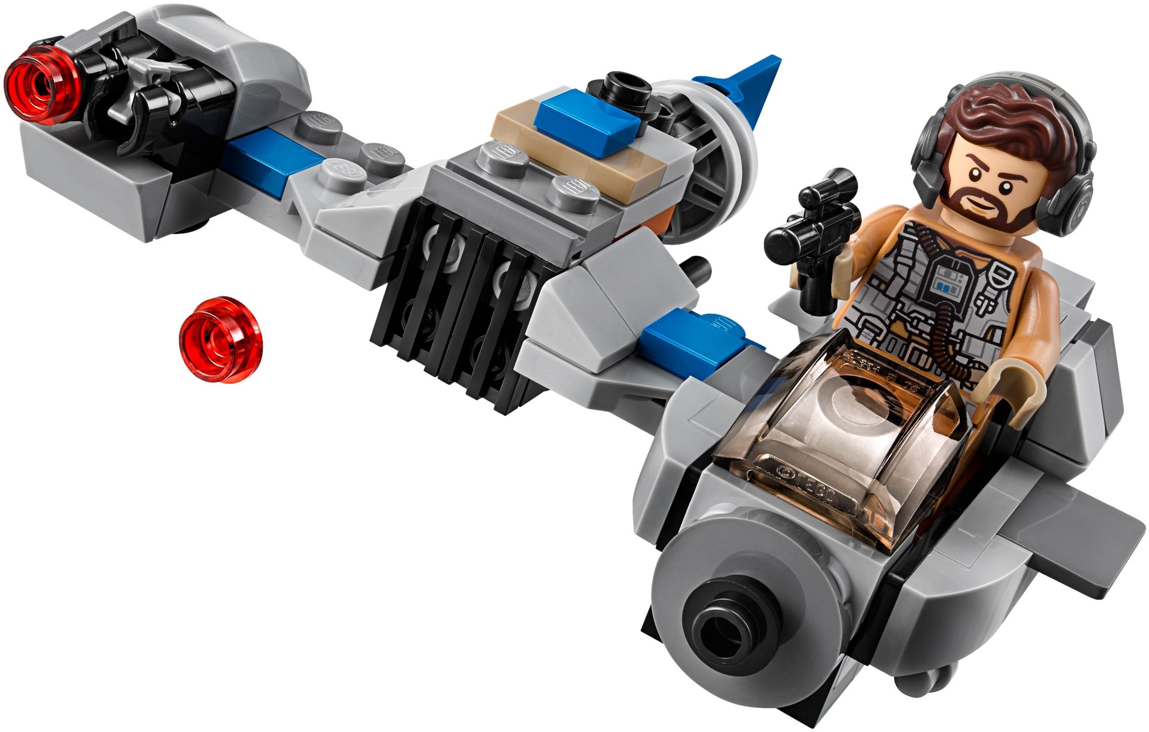 LEGO Star Wars 75195 Snežný spídr a kráčející kolos Prvního řádu