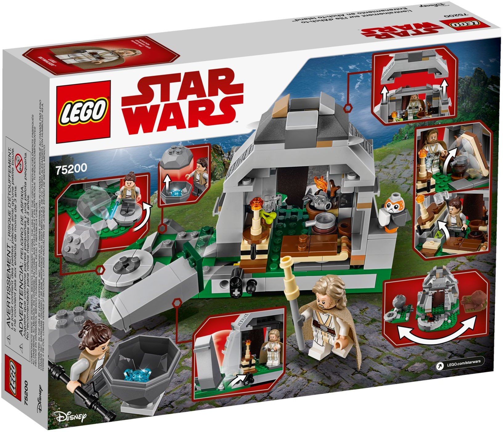 LEGO Star Wars 75200 Výcvik na ostrově planety Ahch-To