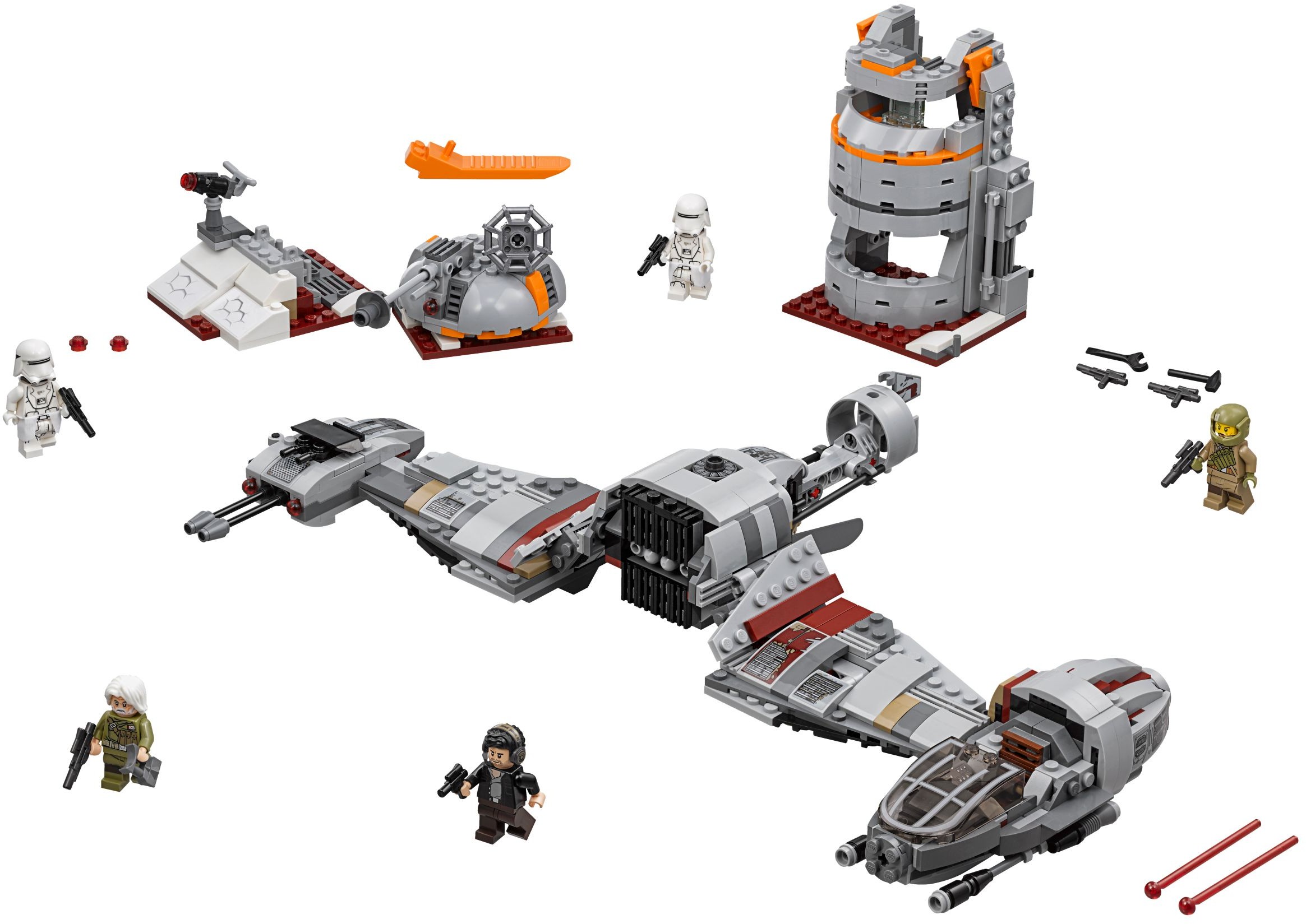 LEGO Star Wars 75202 Obrana planety Crait