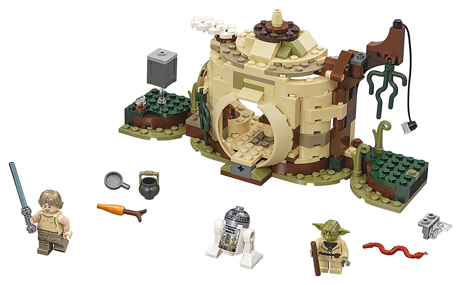 LEGO Star Wars 75208 Chýše Mistra Yody