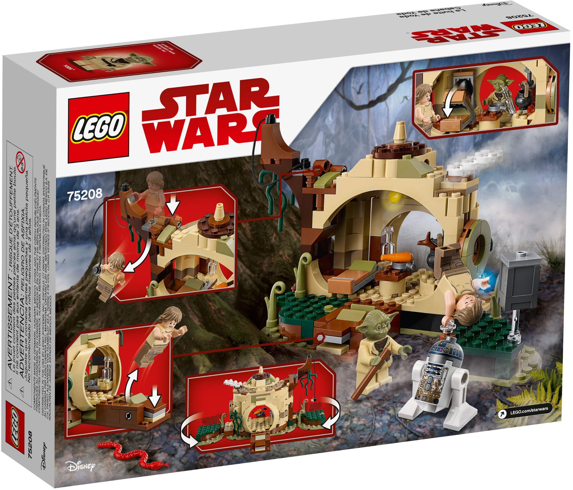 LEGO Star Wars 75208 Chýše Mistra Yody