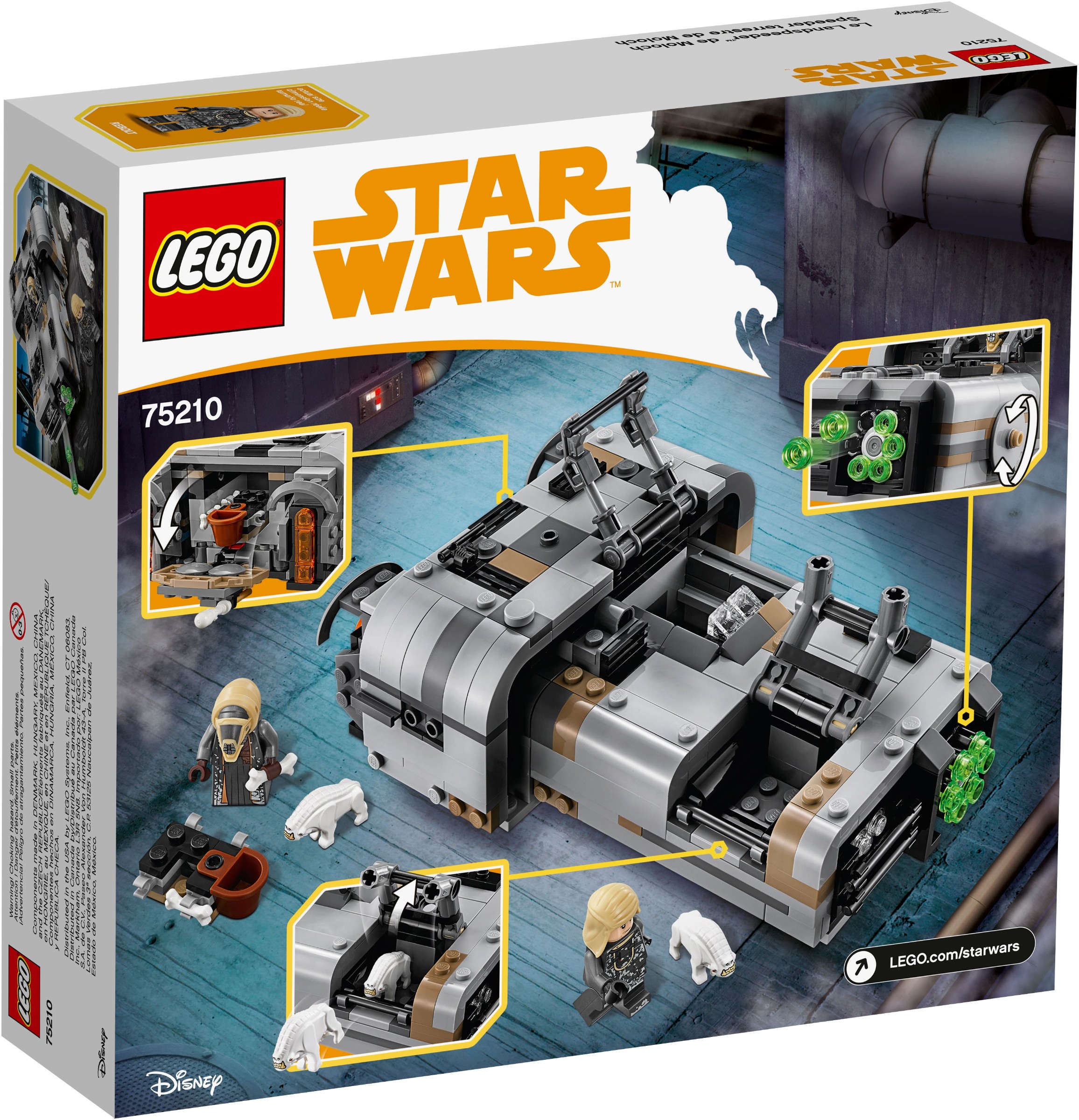 LEGO Star Wars 75210 Molochův pozemní spídr