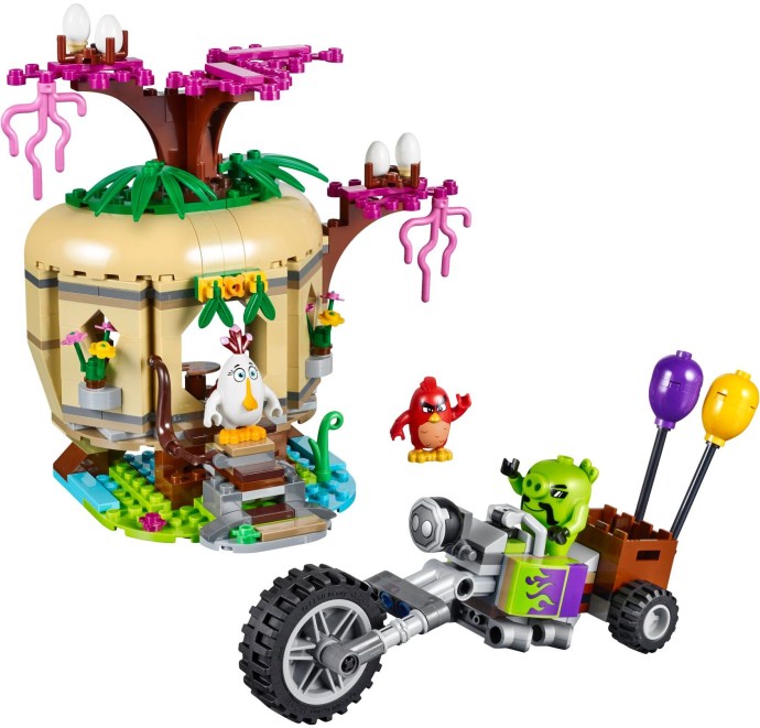 LEGO Angry Birds 75823 Krádež vajíček na ptačím ostrově 