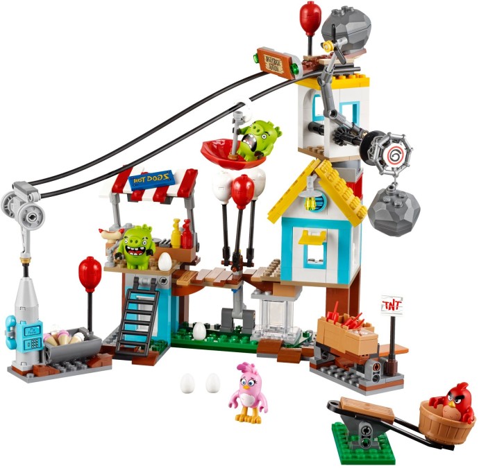 LEGO Angry Birds 75824 Bourání v Prasečím městě