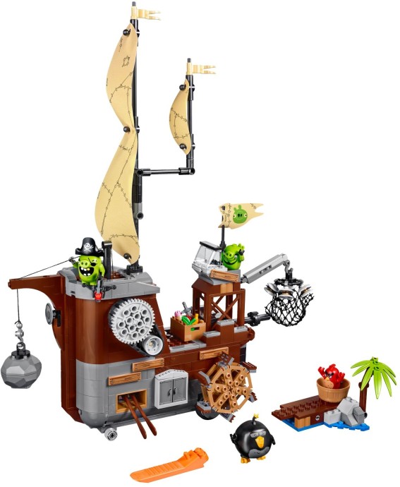 LEGO Angry Birds 75825 Piggyho pirátská loď