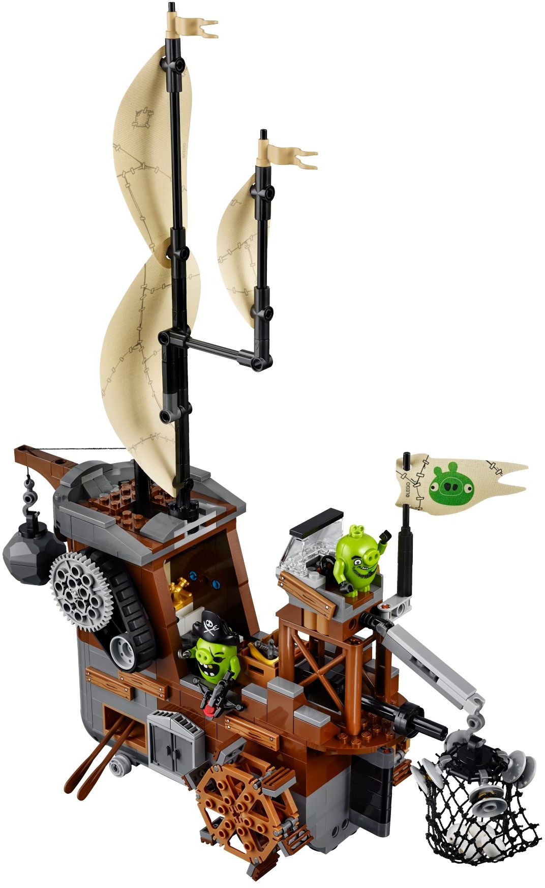 LEGO Angry Birds 75825 Piggyho pirátská loď