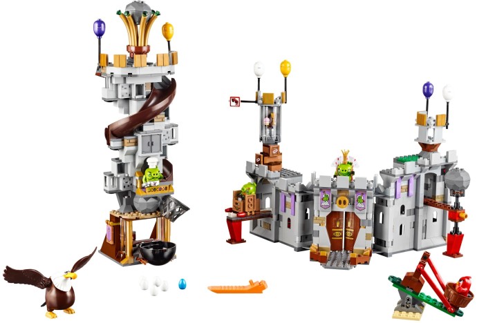 LEGO Angry Birds 75826 Hrad krále Prasete