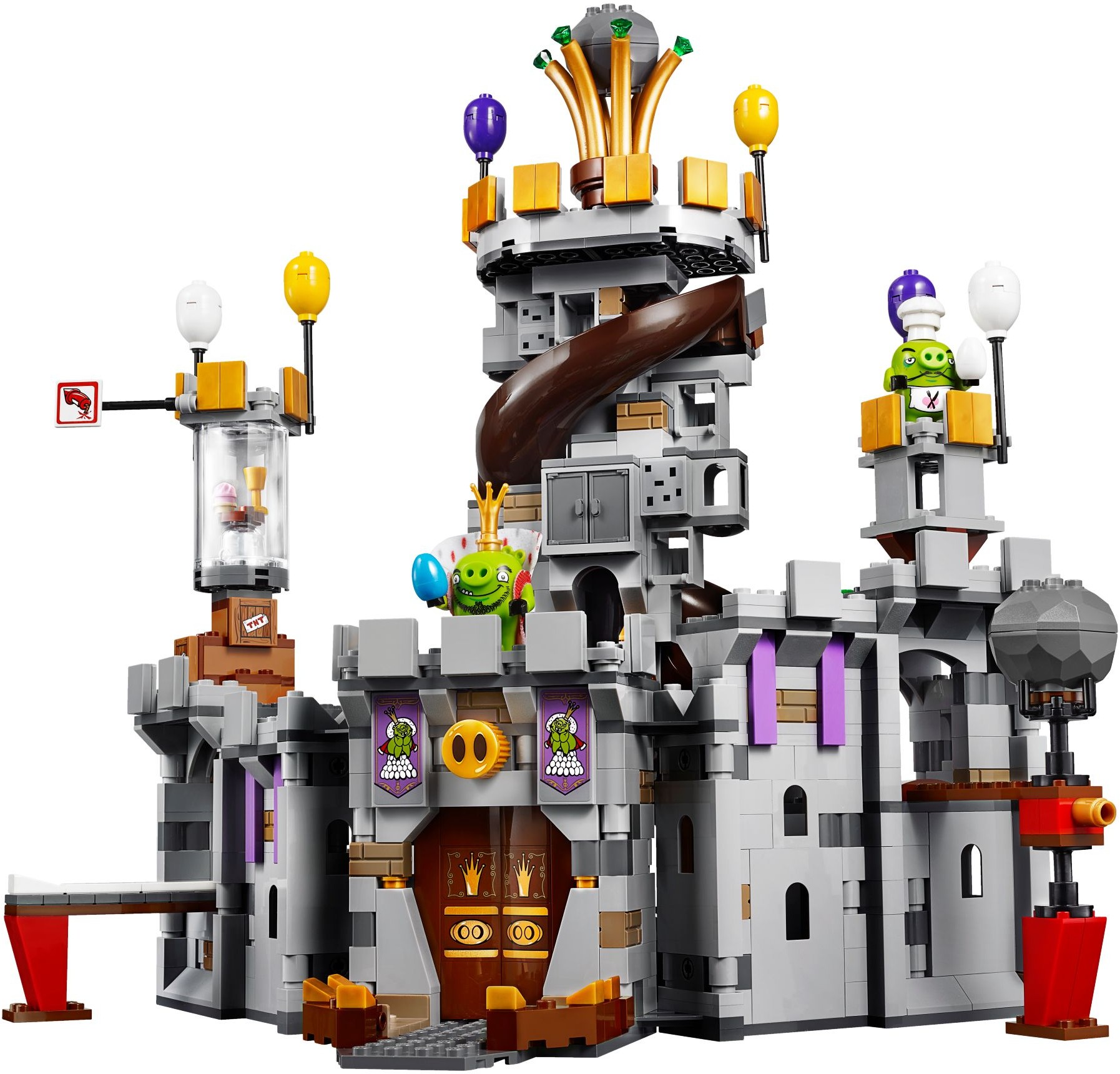 LEGO Angry Birds 75826 Hrad krále Prasete