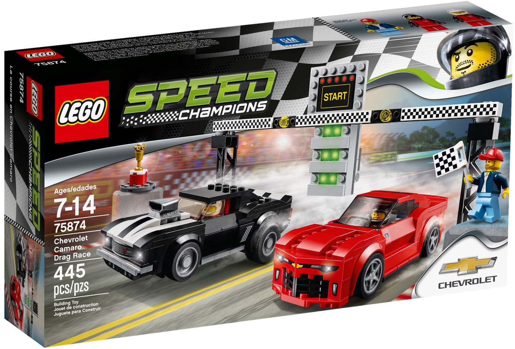 LEGO Speed Champions 75874 Chevrolet Camaro Dragster