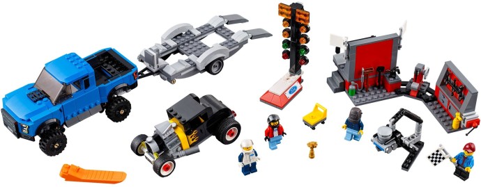 LEGO Speed Champions 75875 Ford F-150 Raptor a Ford Model A Hot Rod