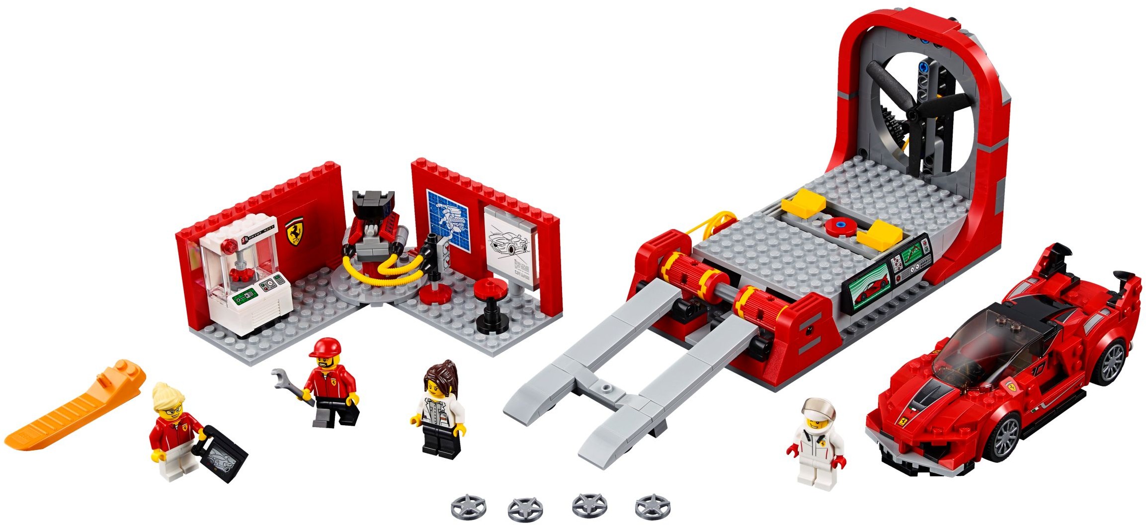 LEGO Speed Champions 75882 Ferrari FXX K a vývojové centrum