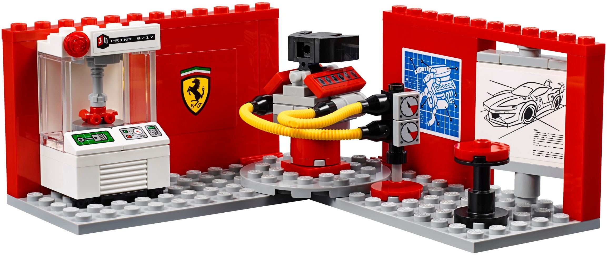LEGO Speed Champions 75882 Ferrari FXX K a vývojové centrum