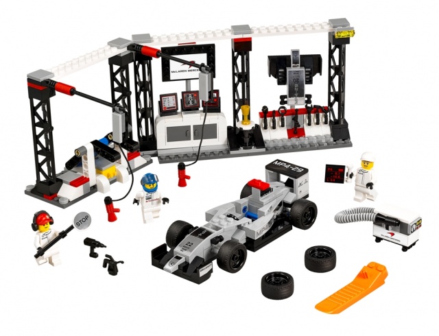 LEGO Speed Champions 75911 Zastávka v boxech pro McLaren Mercedes