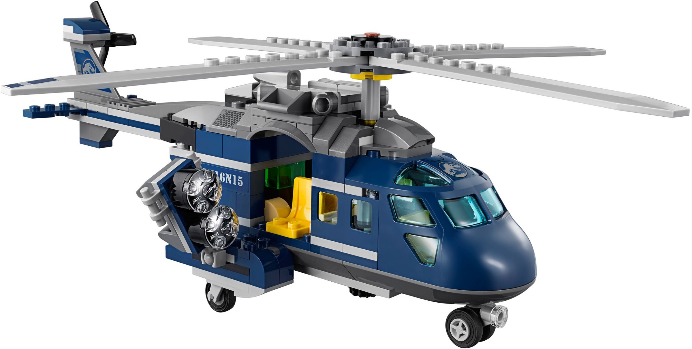 LEGO Jurassic World 75928 Pronásledování Bluea helikoptérou