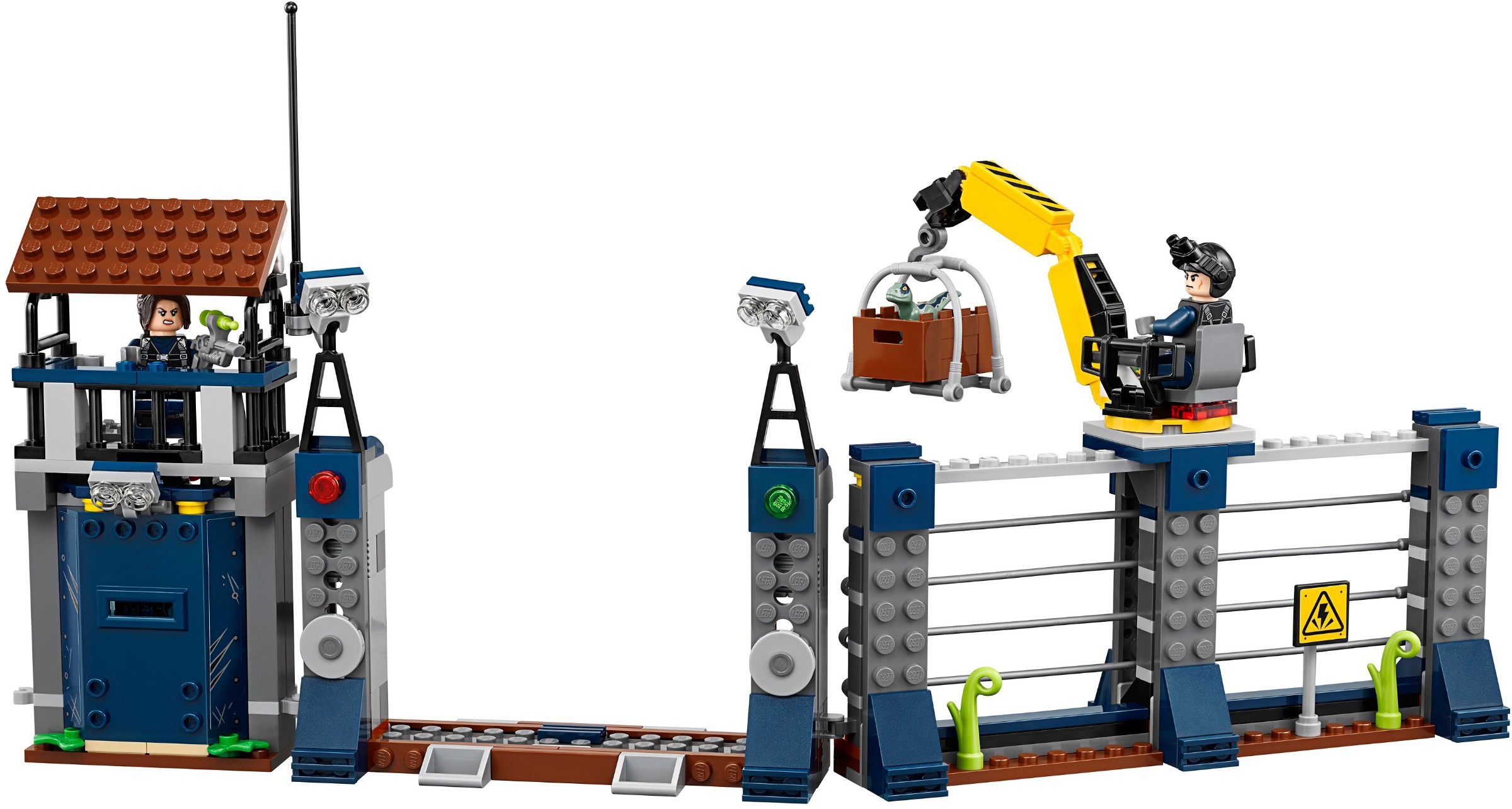 LEGO Jurassic World 75931 Útok Dilophosaura na hlídku