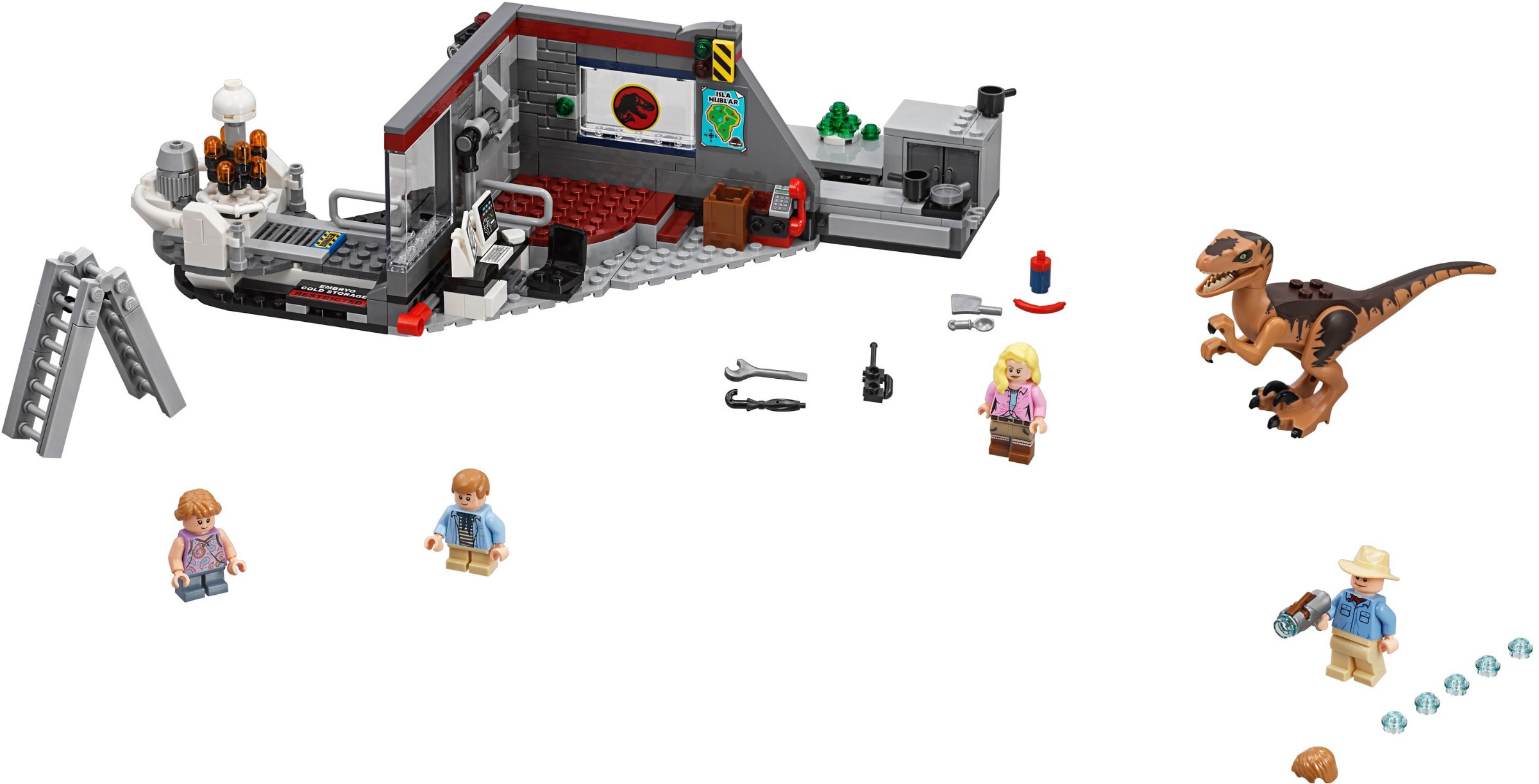 LEGO Jurassic World 75932 Jurský park: hon na Velociraptora