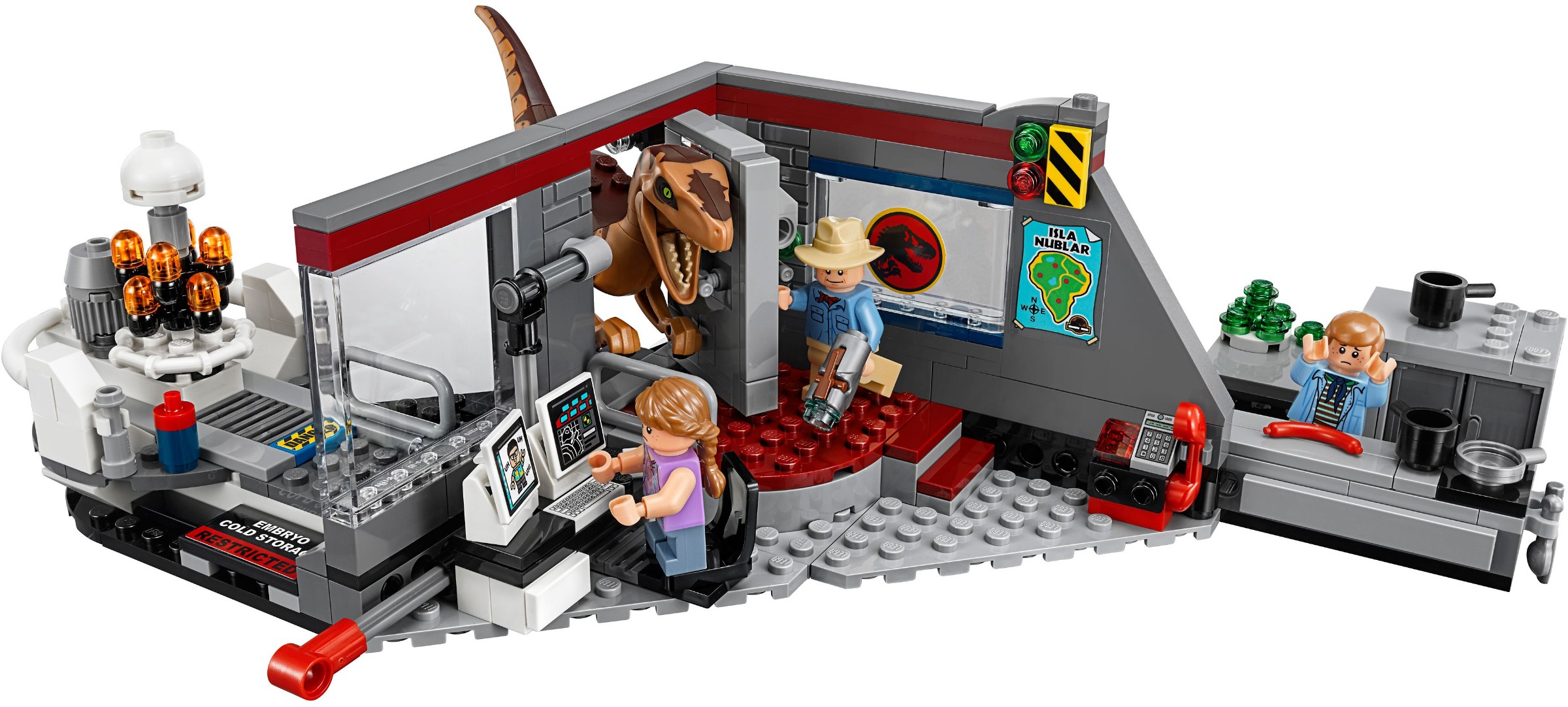 LEGO Jurassic World 75932 Jurský park: hon na Velociraptora