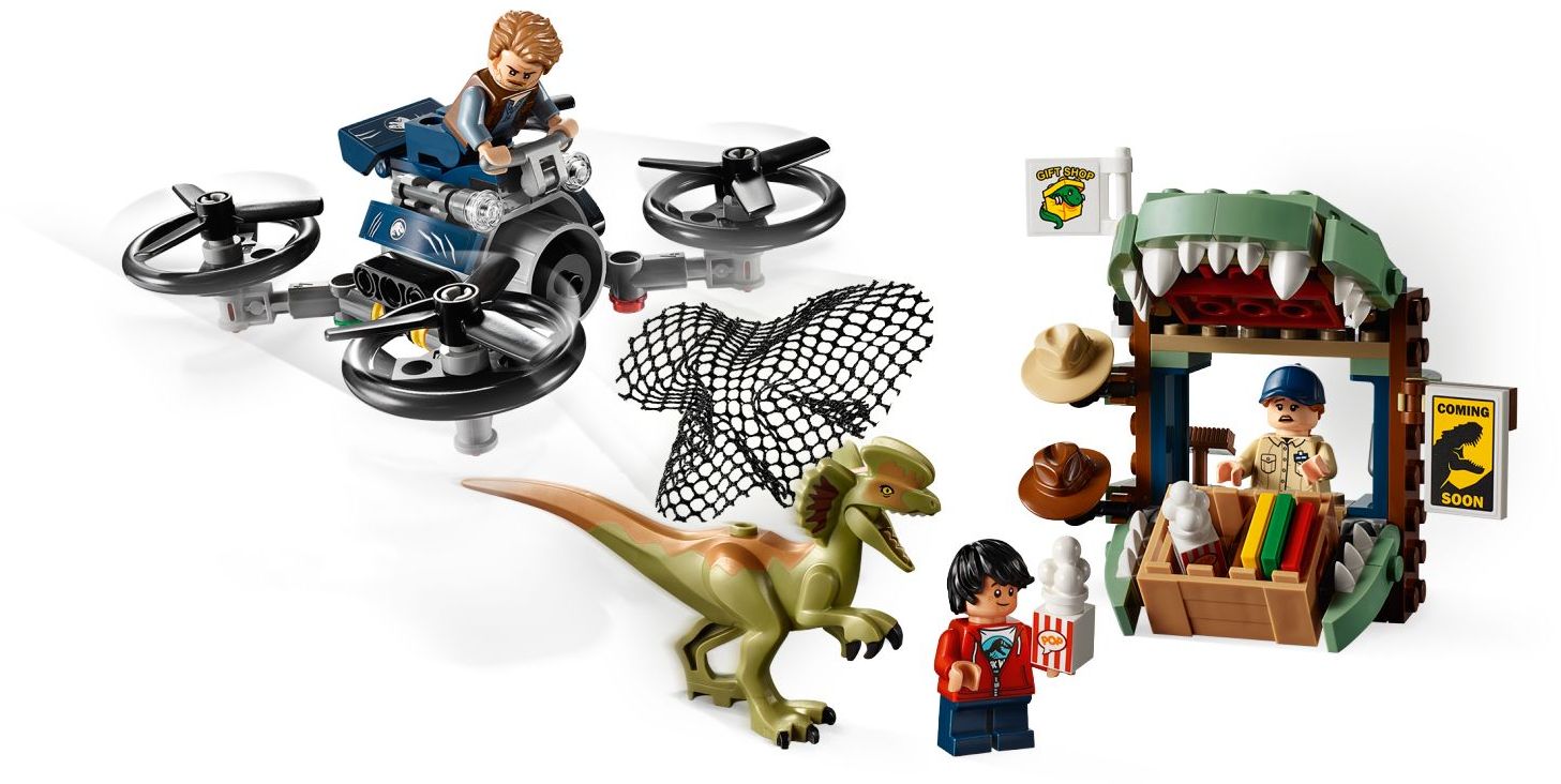 LEGO Jurassic World 75934 Dilophosaurus na útěku