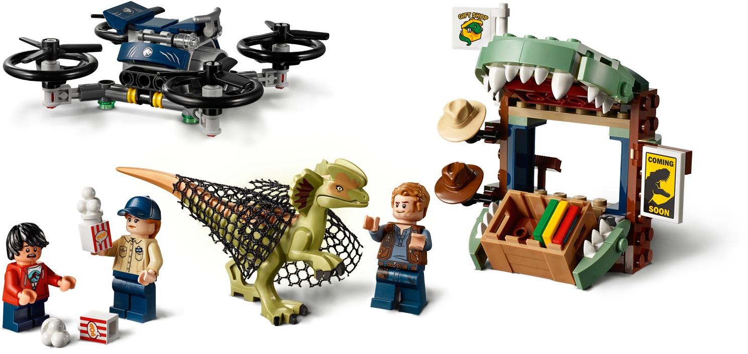 LEGO Jurassic World 75934 Dilophosaurus na útěku