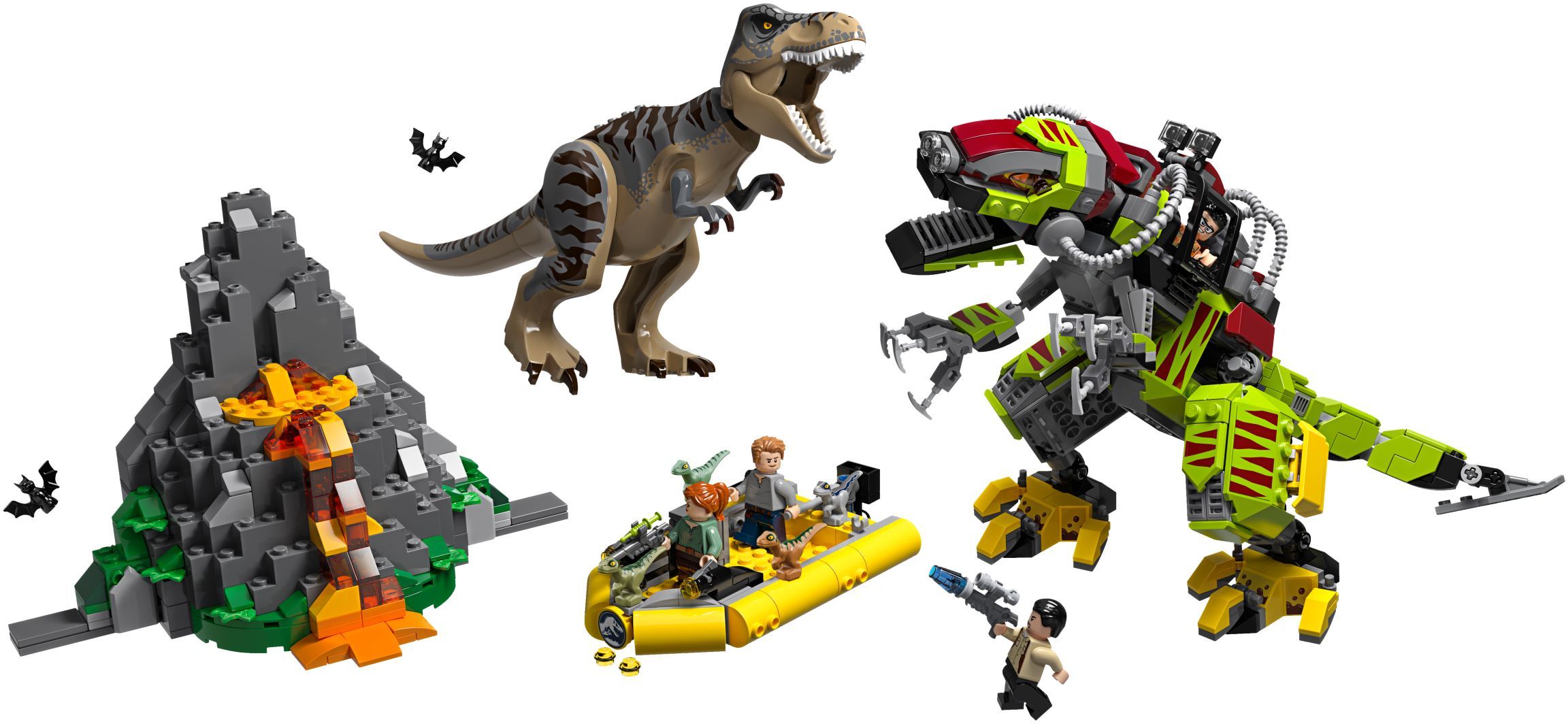 LEGO Jurassic World 75938 T. rex vs. Dinorobot