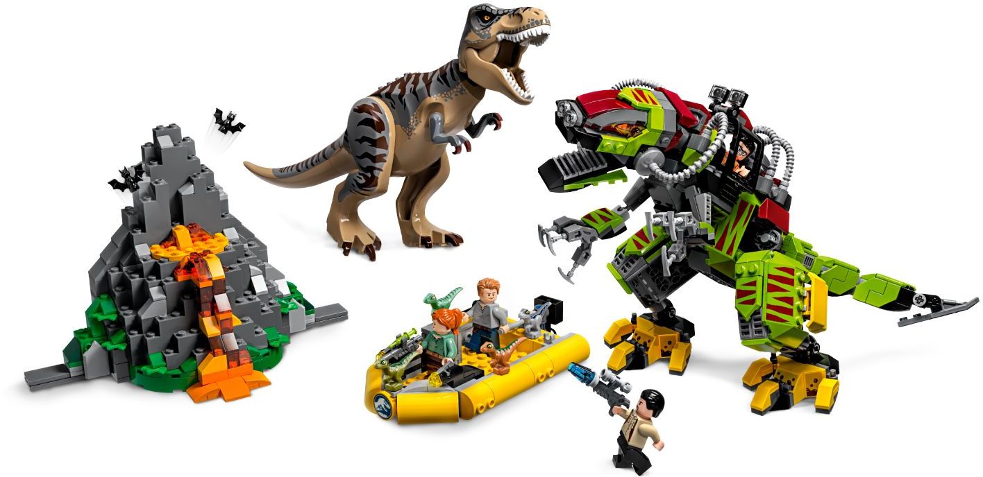 LEGO Jurassic World 75938 T. rex vs. Dinorobot