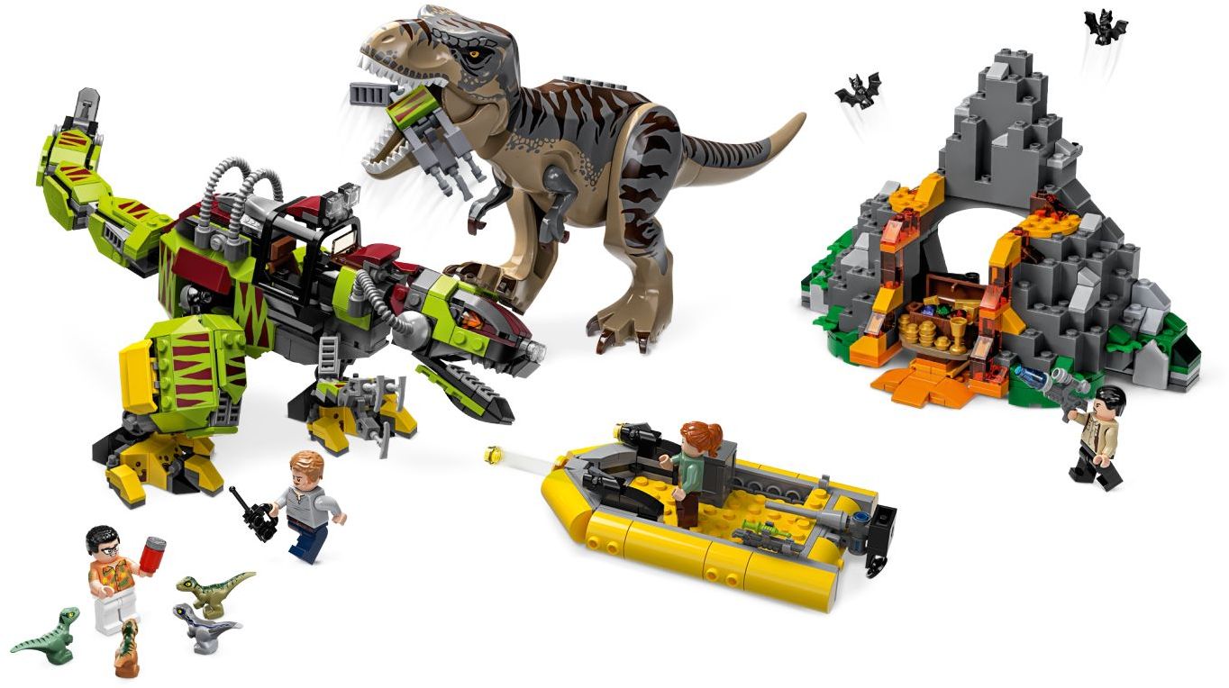 LEGO Jurassic World 75938 T. rex vs. Dinorobot