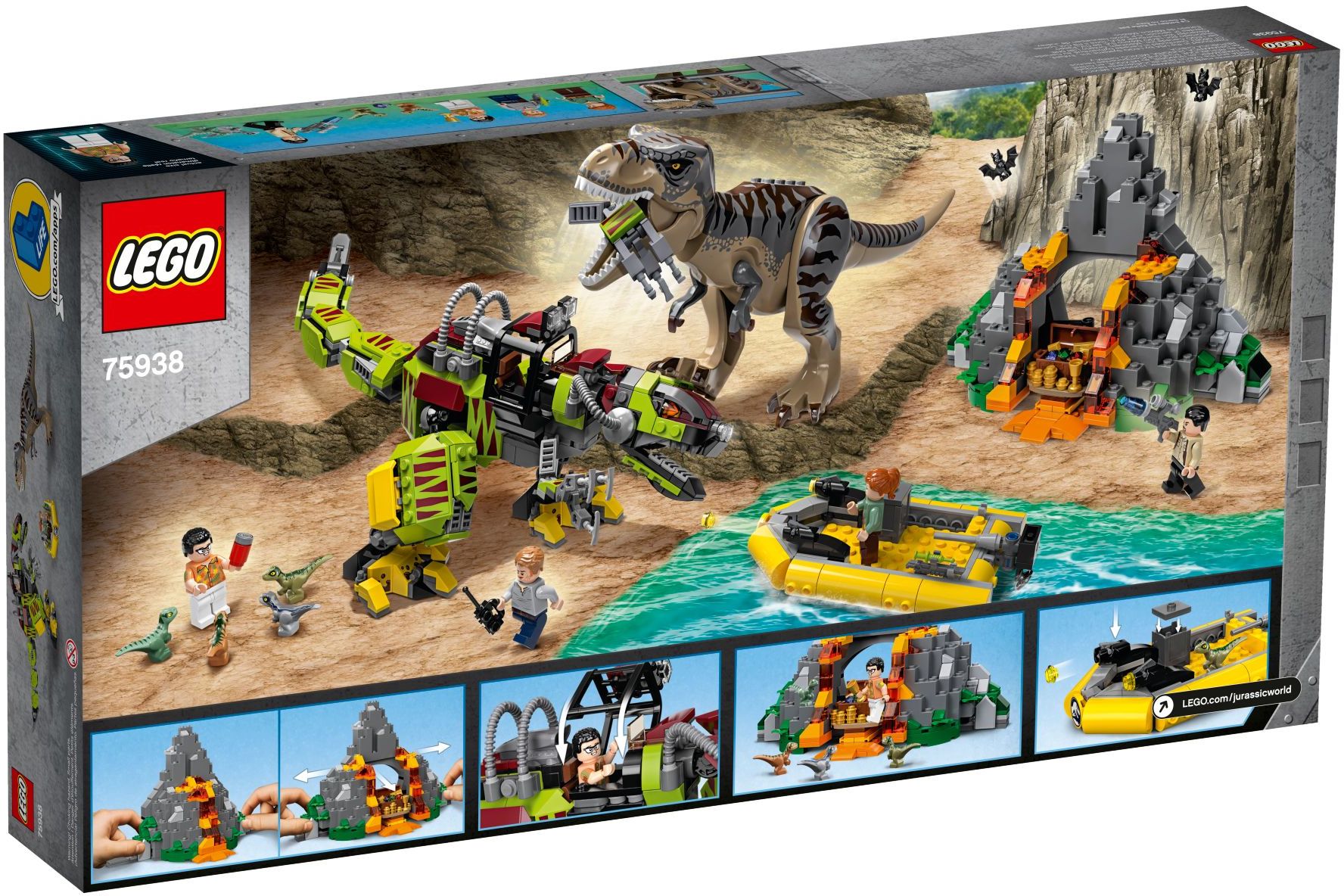 LEGO Jurassic World 75938 T. rex vs. Dinorobot