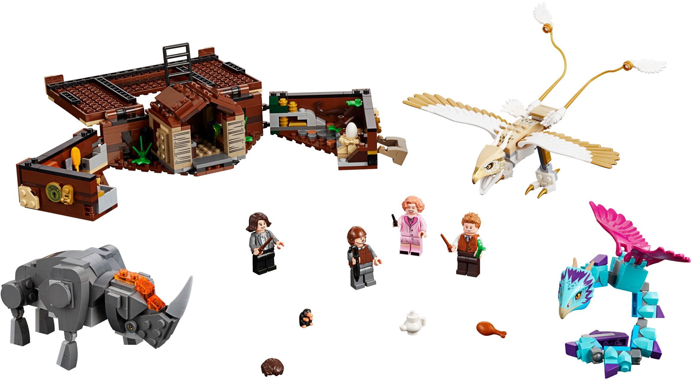 LEGO Harry Potter 75952 Mlokův kufr plný kouzelných tvorů